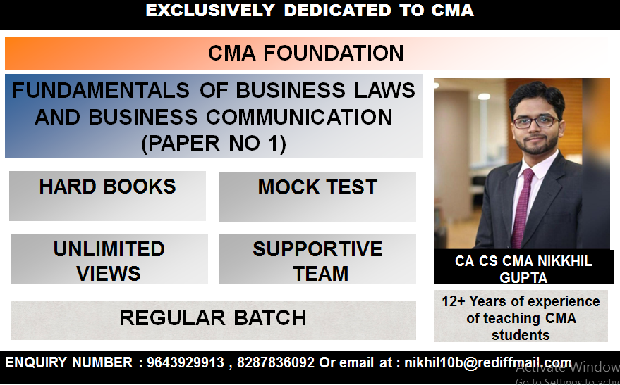 FUNDAMENTALS OF BUSINESS LAWS AND BUSINESS COMMUNICATION 